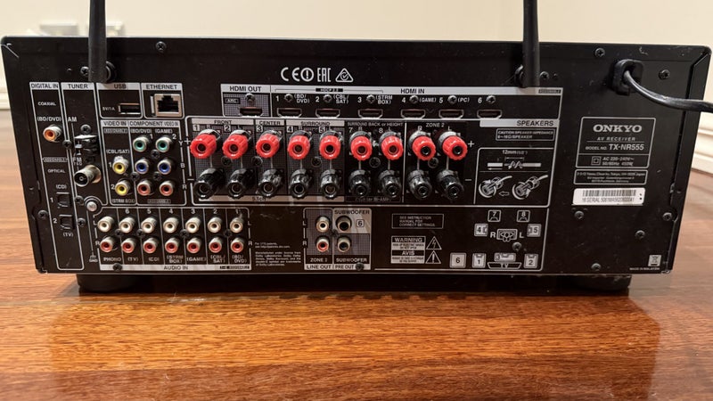 Onkyo AMP - Excellent Condition - TX-NR555 7.2 Channel AV Receiver Carousel 7