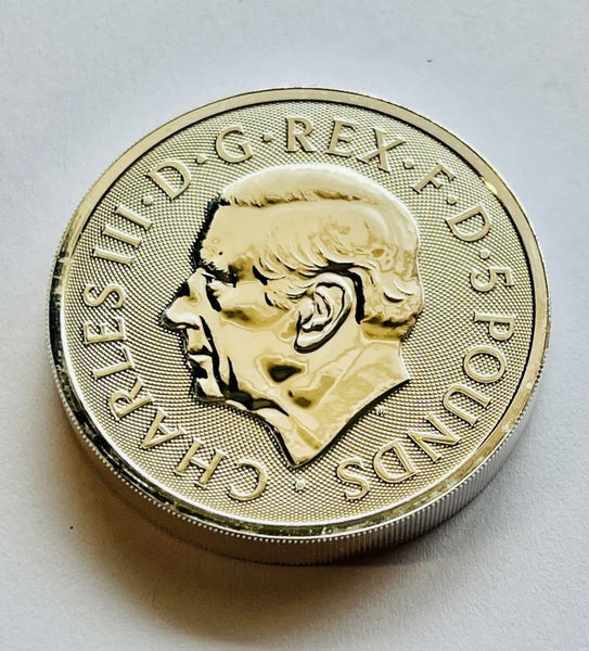 2025 2 oz UK ;- Royal Tudor Beasts - The Queen's Panther .9999 Silver BU Coin Carousel 2