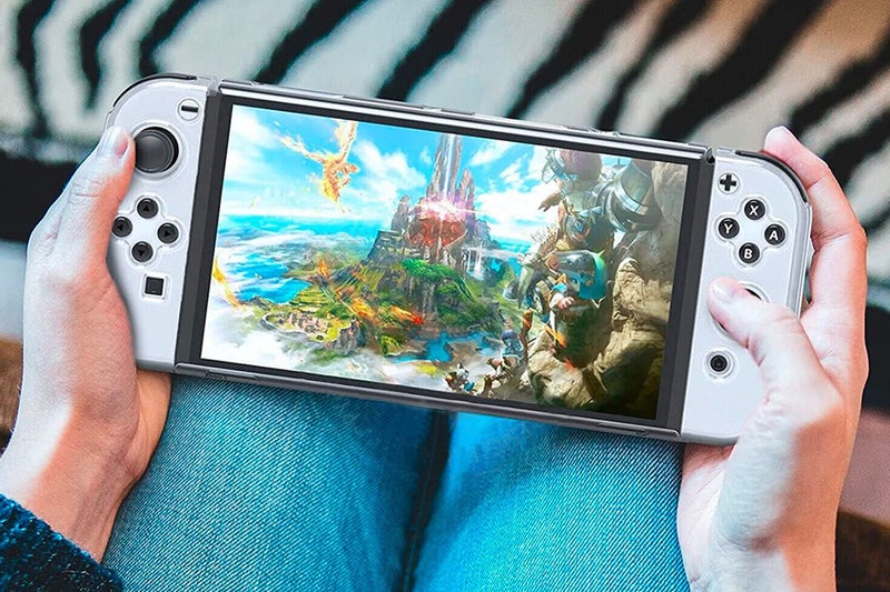 Protective Case for Nintendo Switch Shock-Absorption Clear Case -Switch 2 Carousel 9