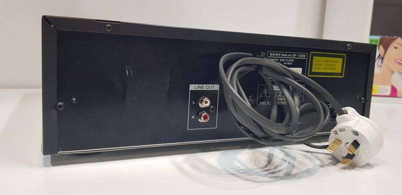 Sony CDP-C322M 5-CD changer Carousel 10
