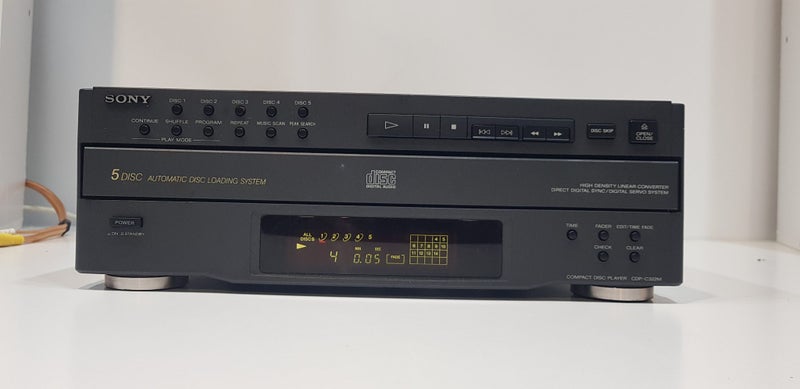 Sony CDP-C322M 5-CD changer Carousel 2