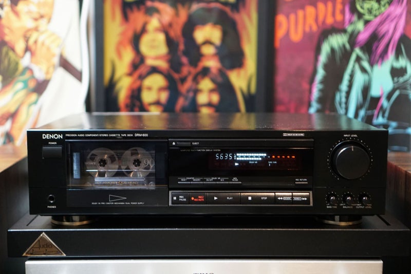Denon DRM-600 Cassette Deck with Auto Search, Dolby B/C & MPX Filter Carousel 2