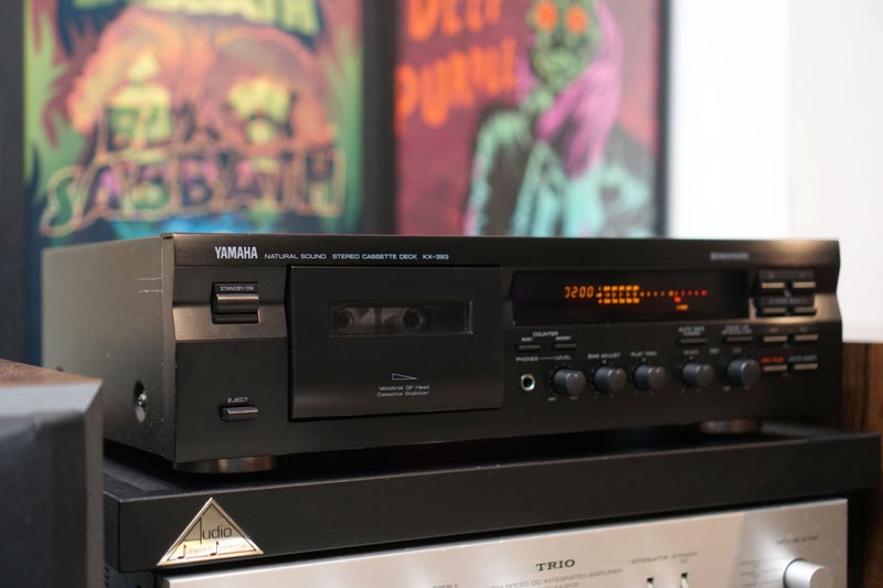 Yamaha Natural Sound KX-393 Cassette Deck with Auto Search, Dolby B/C & MPX Carousel 1