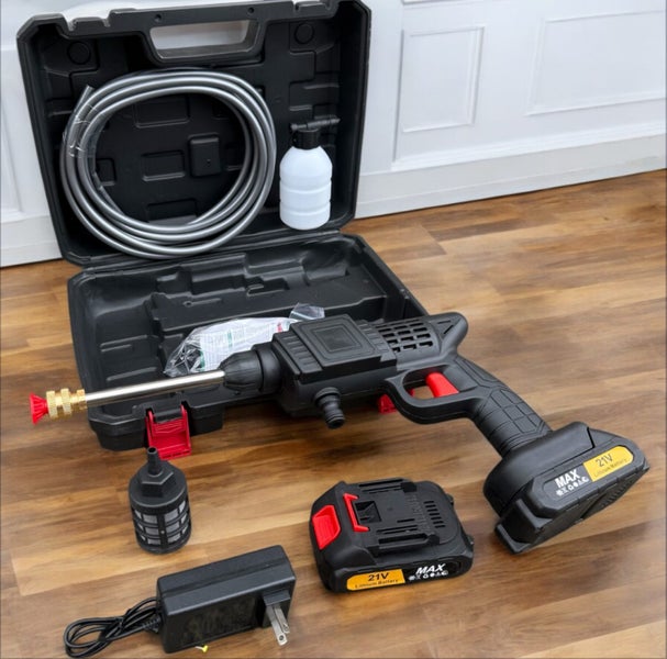 New pressure washer gun 21V Carousel 1
