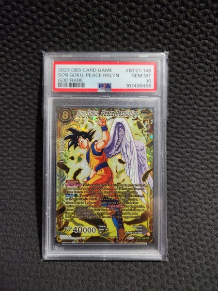 Son Goku, Peace Resolution GDR God Rare PSA 10 Carousel 1