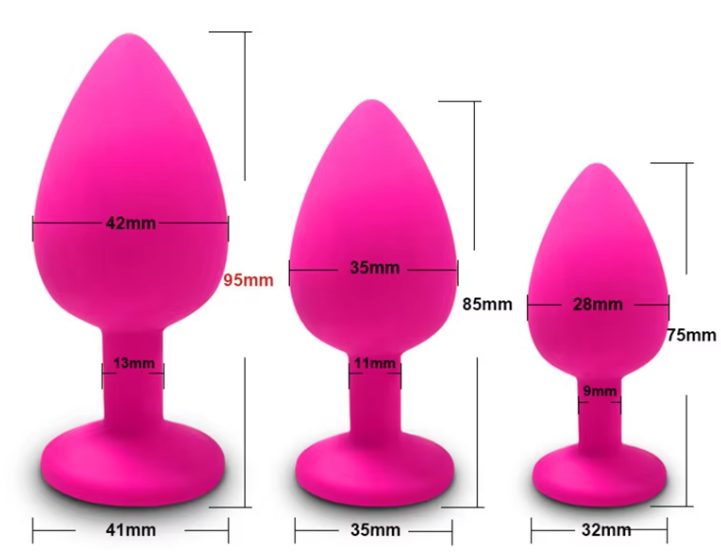 Soft Silicone Anal Butt Plug Men Prostate Massager Adult Gay Products Carousel 9