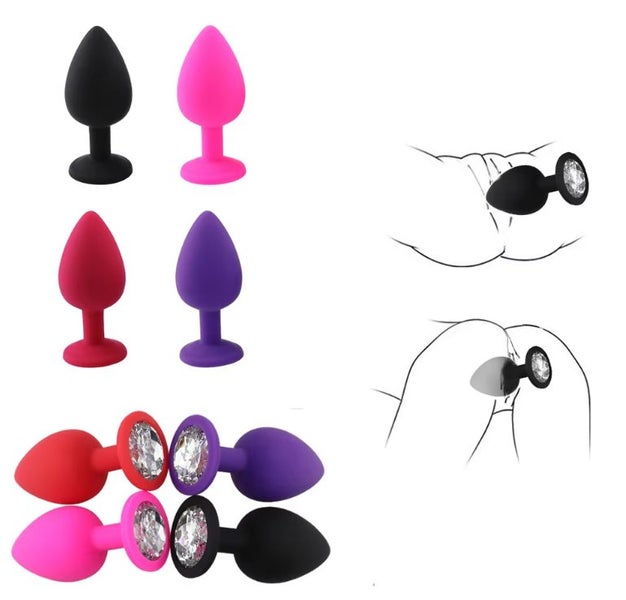 Soft Silicone Anal Butt Plug Men Prostate Massager Adult Gay Products Carousel 2