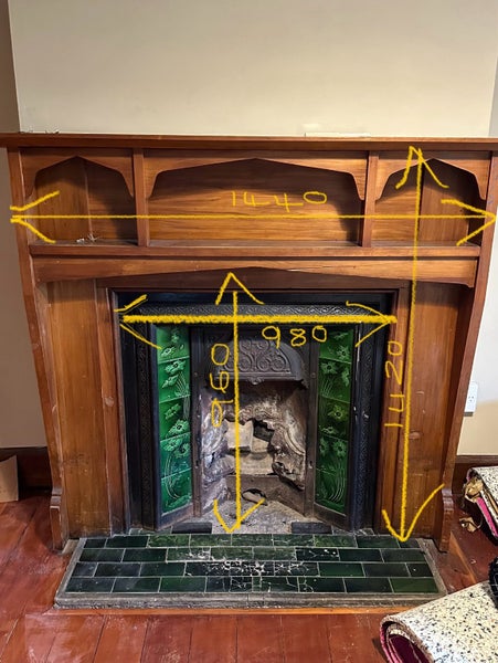 Mantle piece surround (only) Carousel 2