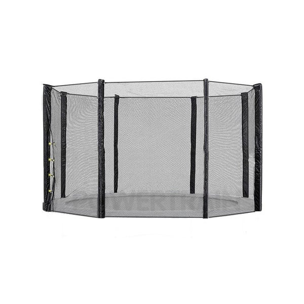 8ft Replacement Trampoline Safety Net Outdoor Enclosure 6 Pole Carousel 1