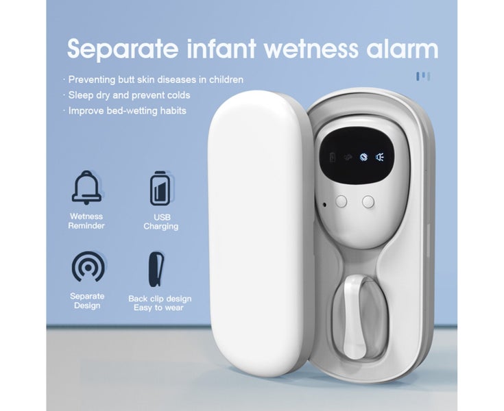 Wireless Bed-wetting Alarm,USB Rechargeable, 3 Working Modes, Pee Alarm for C Carousel 2