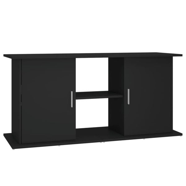 Aquarium Stand Black 121x41x58 Cm Engineered Wood Nttlol Carousel 2
