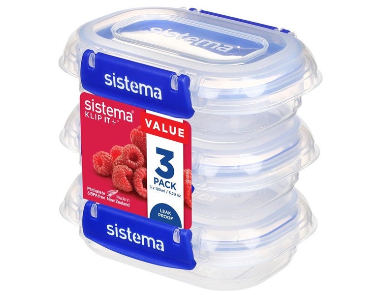 Sistema 180ml Rectangle 3-Pack Carousel 1