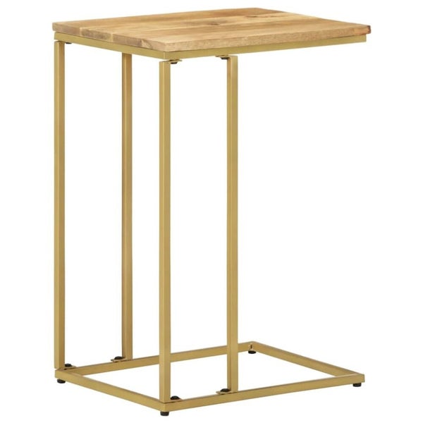 Side Table 35x45x65 Cm Solid Mango Wood Txiaax Carousel 2