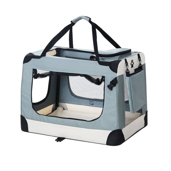 Pet Carrier Large Soft Crate Dog Cat Travel Portable Cage Kennel Foldable Carousel 1