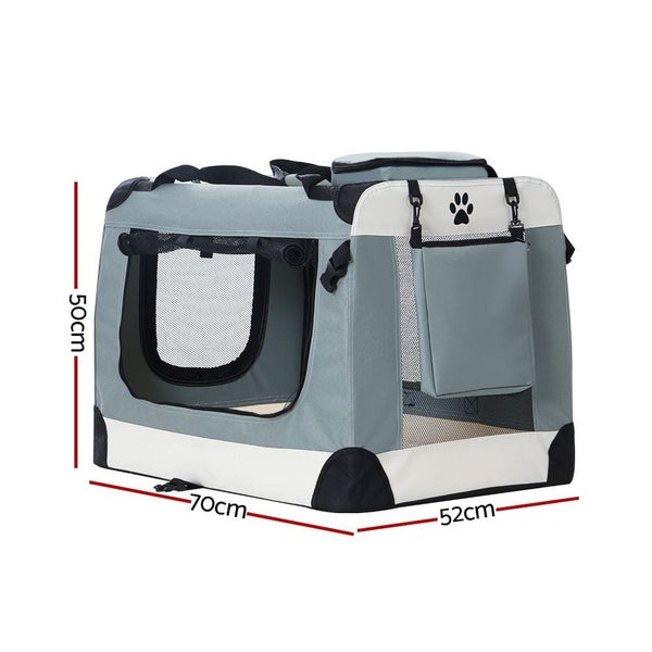Pet Carrier Large Soft Crate Dog Cat Travel Portable Cage Kennel Foldable Carousel 2