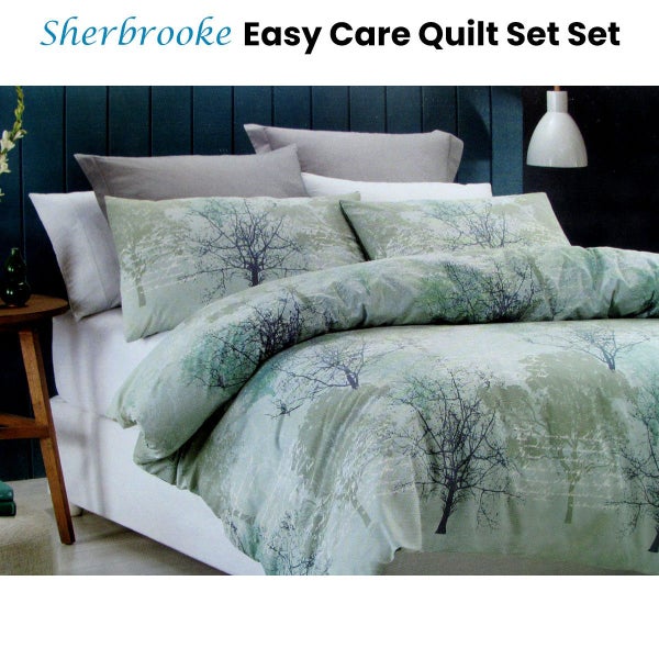 Sherbrooke Forest Easy Care Quilt Cover Set Queen Carousel 2