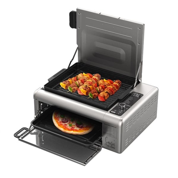 9-in-1 Sensei Xl Flip Air Fryer Oven Grill Stainless Steel Carousel 1