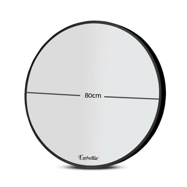 80cm Frameless Round Wall Mirror63039328696961111