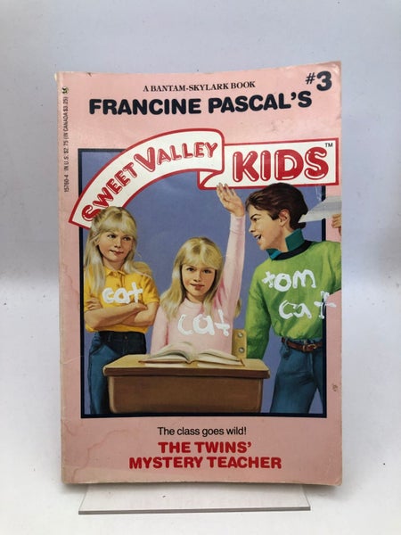 The Twins' Mystery Teacher (Sweet Valley Kids, No. 3) by Francine Pascal64524246060289110