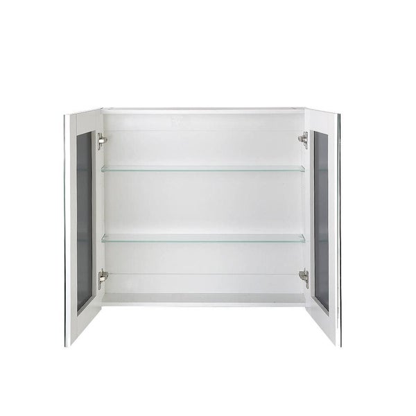 Cefito Bathroom Vanity Mirror with Storage Cabinet - White63039328146691112