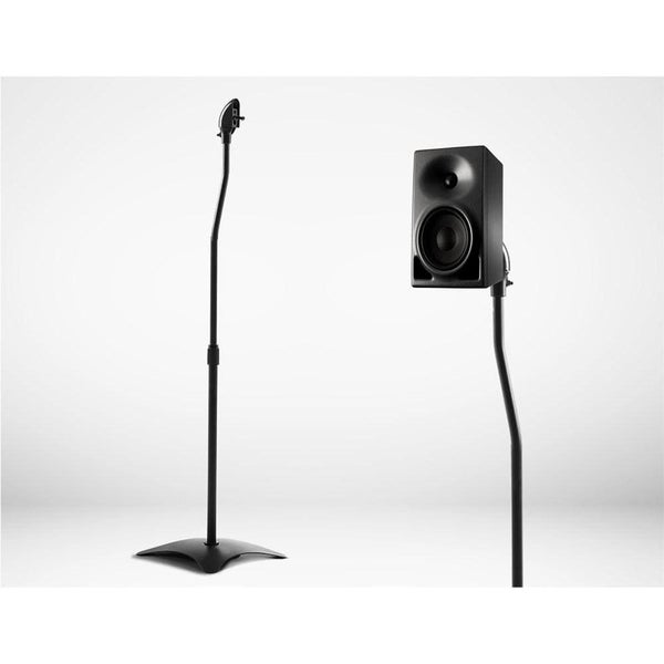 Set of 2 112cm Surround Sound Speaker Stand - Black63039328339203113