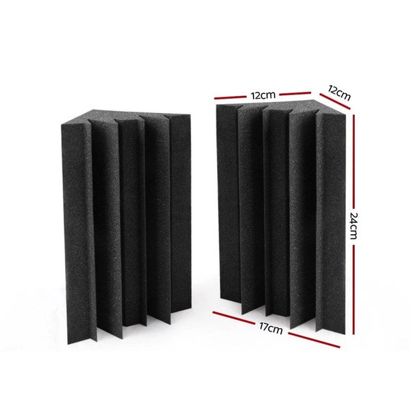 Alpha 20pcs Studio Acoustic Foam Corner Bass Trap Sound Absorption Treatment Carousel 2