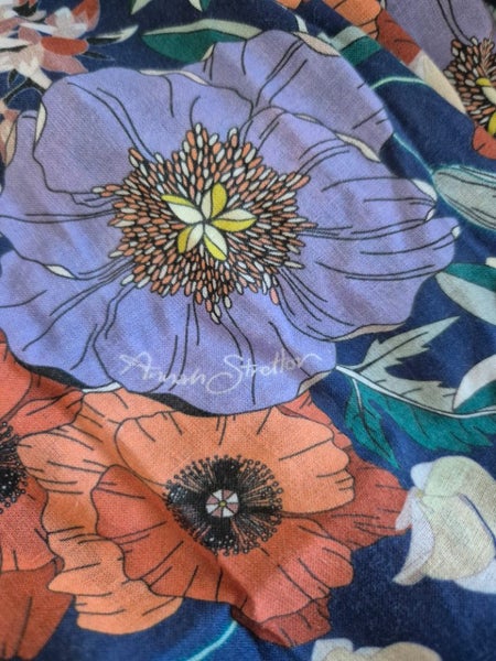 ANNAH STRETTON - Gorgeous Floral Cotton Top - Sz 10/12 Carousel 4