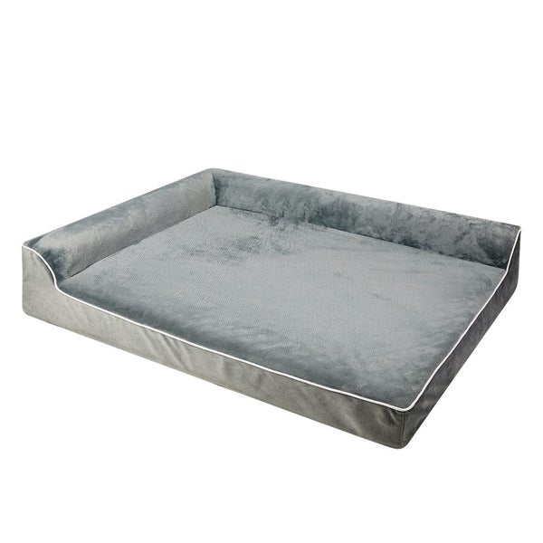Orthopedic Dog Bed L Grey Carousel 9