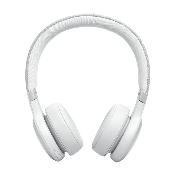 JBL Live 670NC Wireless On-Ear Noise Cancelling Headphones - White True Adaptive Carousel 2