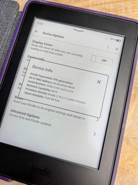 Kindle Paperwhite (7th Generation) Carousel 2