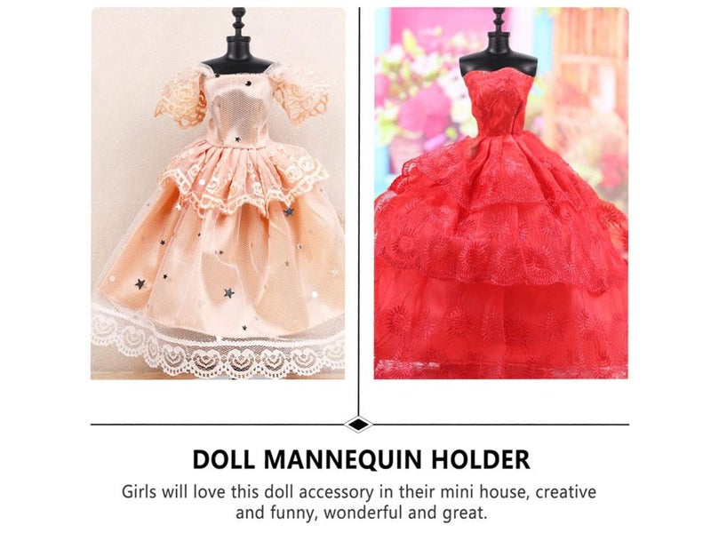 Doll Dress Mannequin Doll Display Stand 2PCS Carousel 7