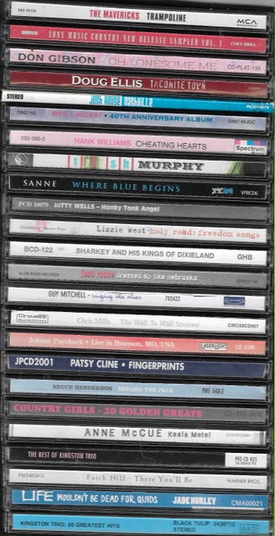 Country Music CDs: only $1.00 for each CD Carousel 1