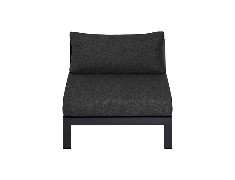 Newport Aluminium Outdoor Armless Chair Carousel 1