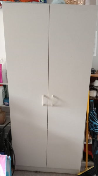 Cupboard White two door Carousel 1