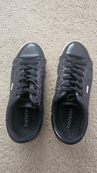 Black Glittery Sneakers Carousel 1