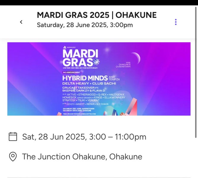 Mardi Gras - Ohakune Carousel 1