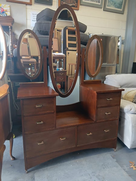 1191 VINTAGE OAK DRESSER Carousel 1
