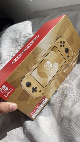 Brand New Nintendo Switch Lite Console (Hyrule Edition) Carousel 1