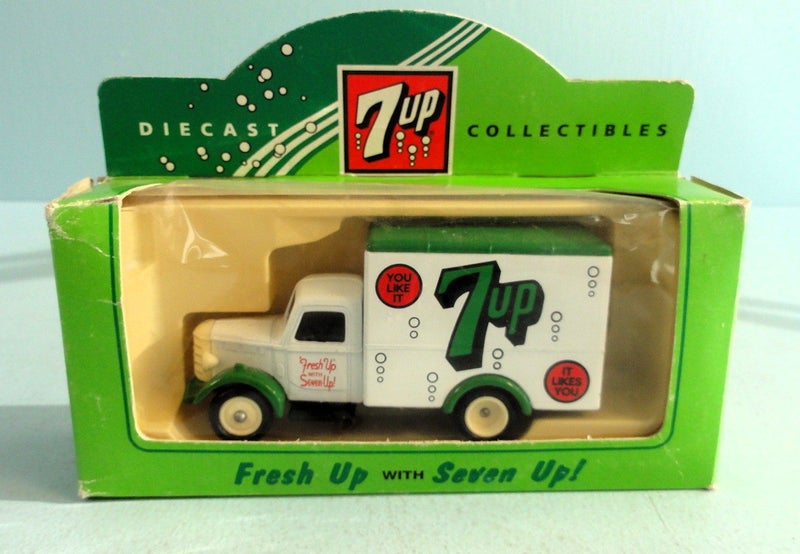 Days Gone 1950 Bedford Truck 7UP Soft Drinks Truck Carousel 1