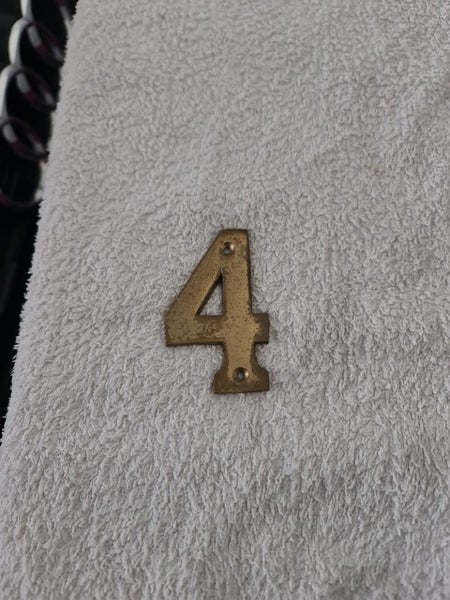 Brass number four Carousel 1
