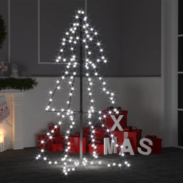 Christmas Cone Tree 160 Leds Indoor and Outdoor 78x120 Cm Txnpla Carousel 1