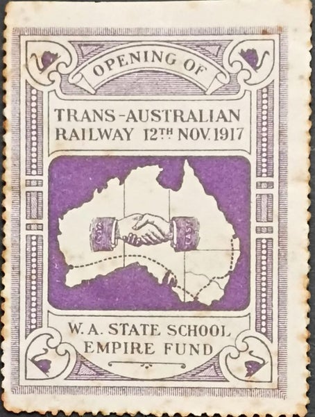 "$1 RESERVE! MNG 1917 AUST. EMPIRE FUND CINDERELLA *CV $350"!!! Carousel 1