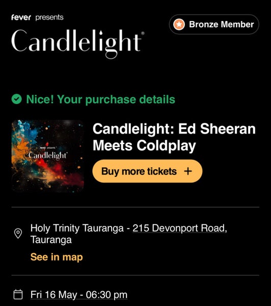 Candlelight: Ed Sheeran Meets Coldplay Carousel 1