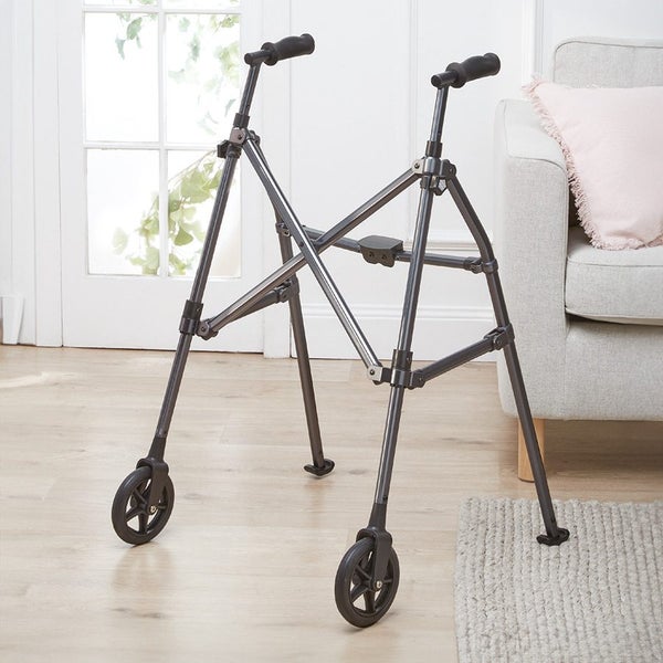 Foldable walking aid - freedom and independence - folds away easily - strong Carousel 1