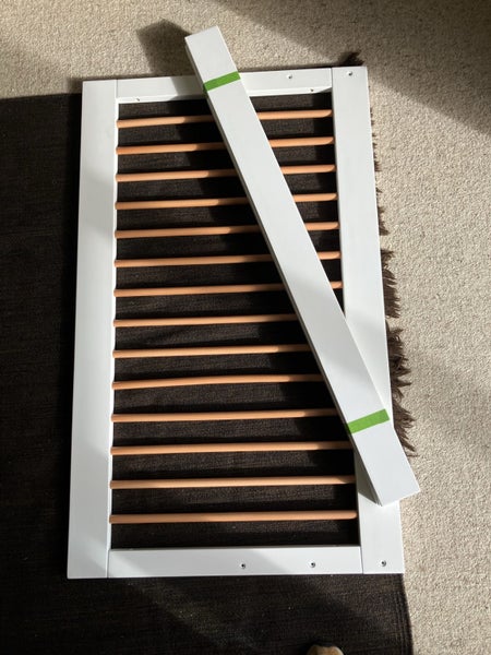 Obaby Maya Cot Bed - White and Natural, in excellent condition. Carousel 7