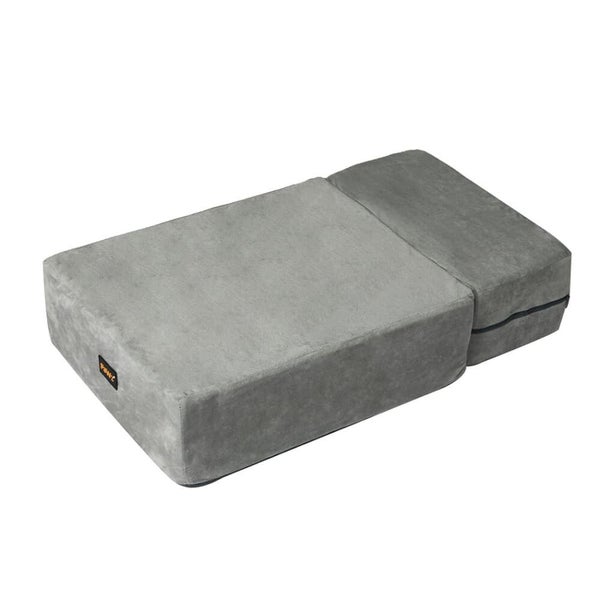 Pet Stairs 2 Step Ramp Portable Adjustable Climbing Ladder Soft Washable Carousel 2