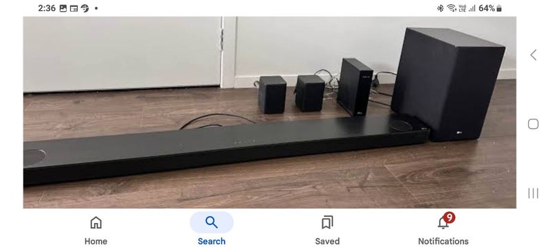 LG SK10Y Soundbar Carousel 1