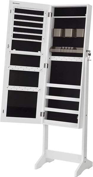 Jewellery Cabinet - White Carousel 1