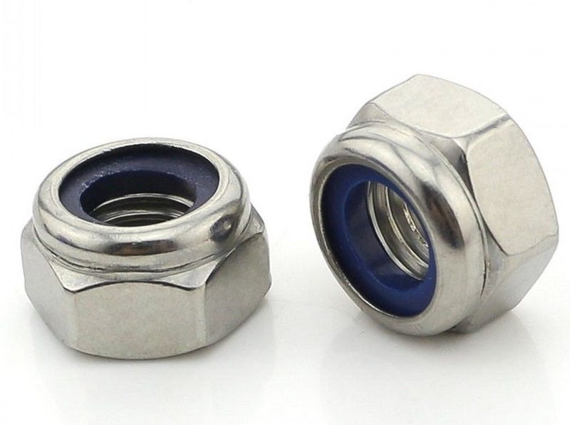 Nut Nyloc M4 316 Stainless Steel Hex Lock pkt of 20 RC# Carousel 1