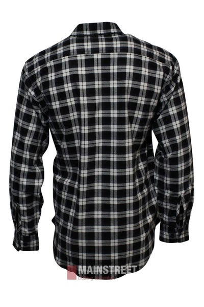 Milton Open Front Flannelette Shirt Carousel 2